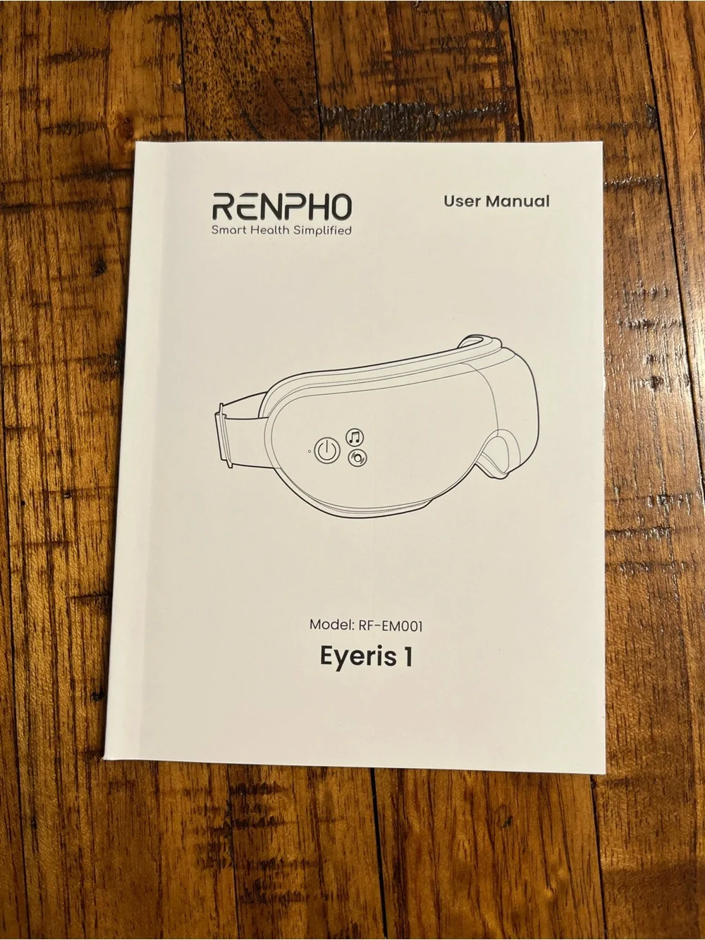 Renpho White and Gray Standalone VR Headset with USB Charging